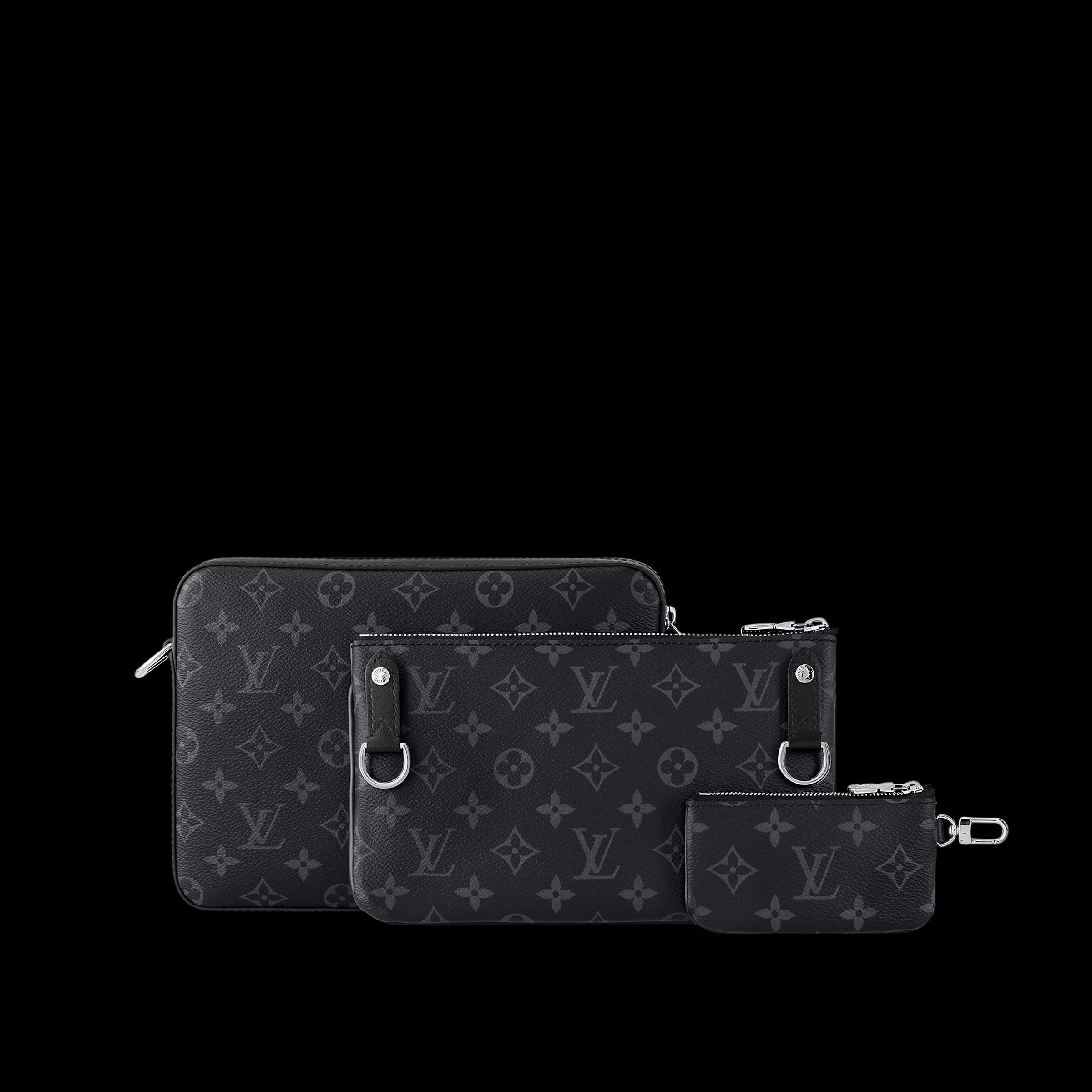 Louis Vuitton Trio messenger černý