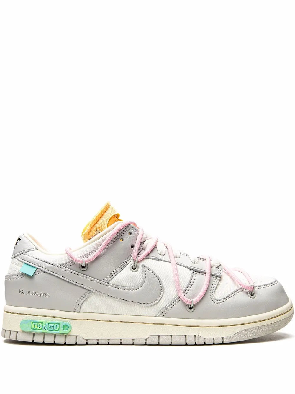 Nike Dunk Low Off White Pink Lot 9