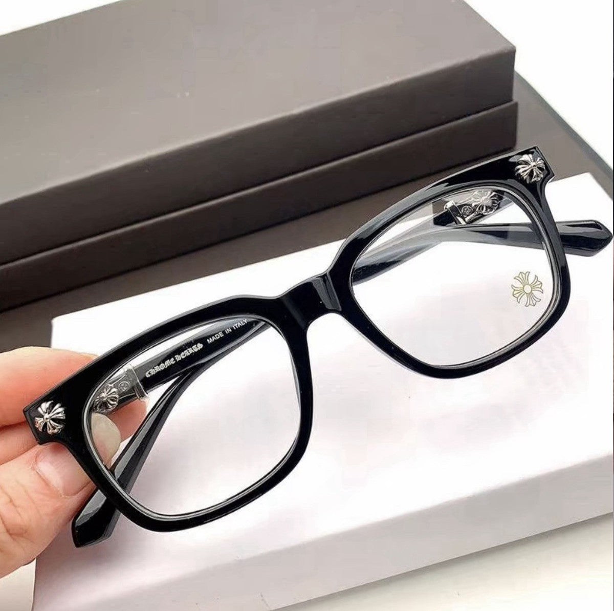 Chrome Hearts černé brýle
