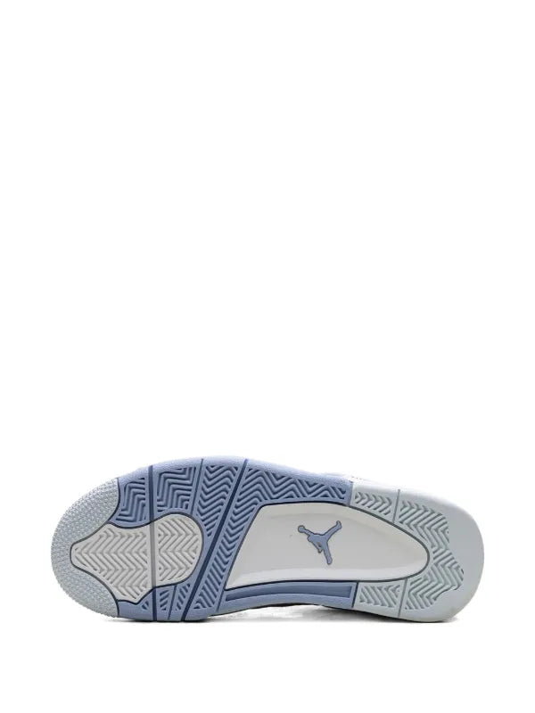 Tenisky Air Jordan 4 „White/Aluminum/Blue Tint/Oil Green“