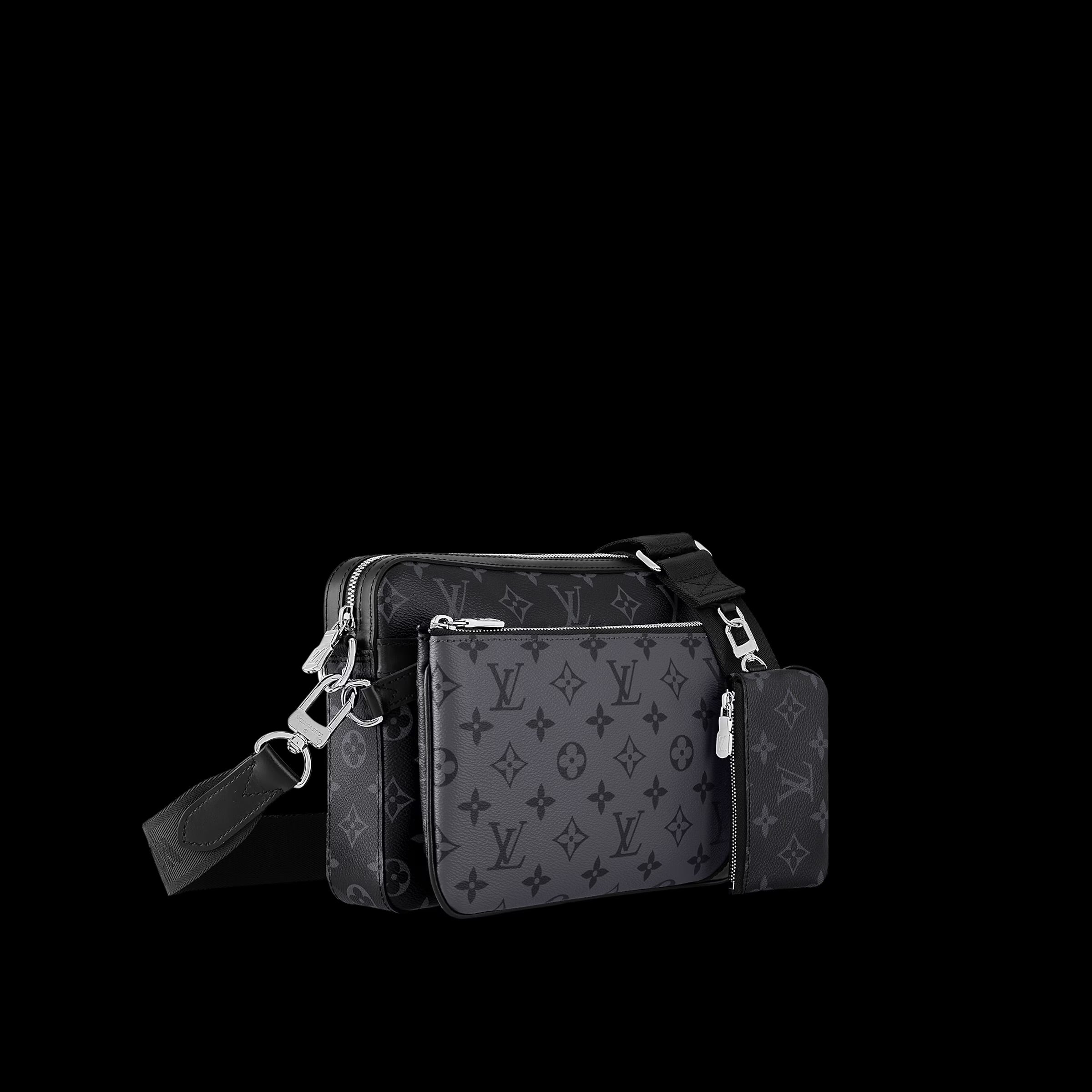 Louis Vuitton Trio messenger černý