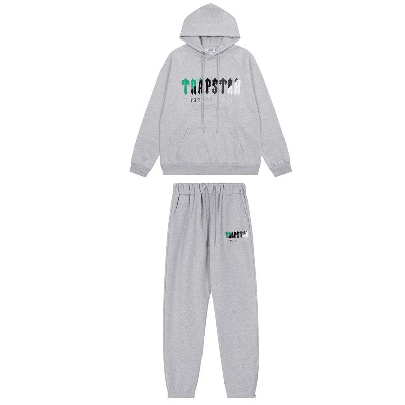 Trapstar šedo/zelená