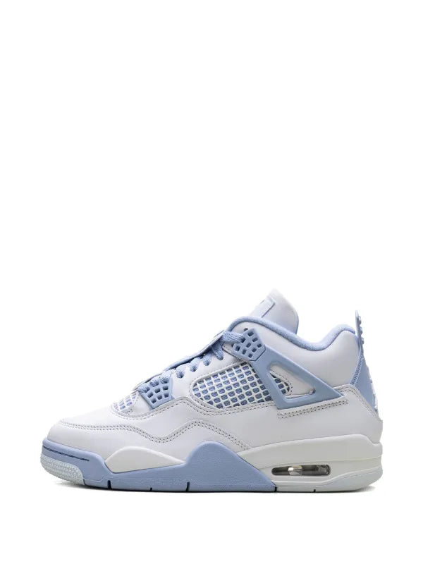 Tenisky Air Jordan 4 „White/Aluminum/Blue Tint/Oil Green“
