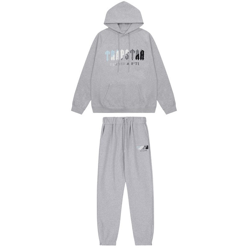 Trapstar šedá/světle modrá