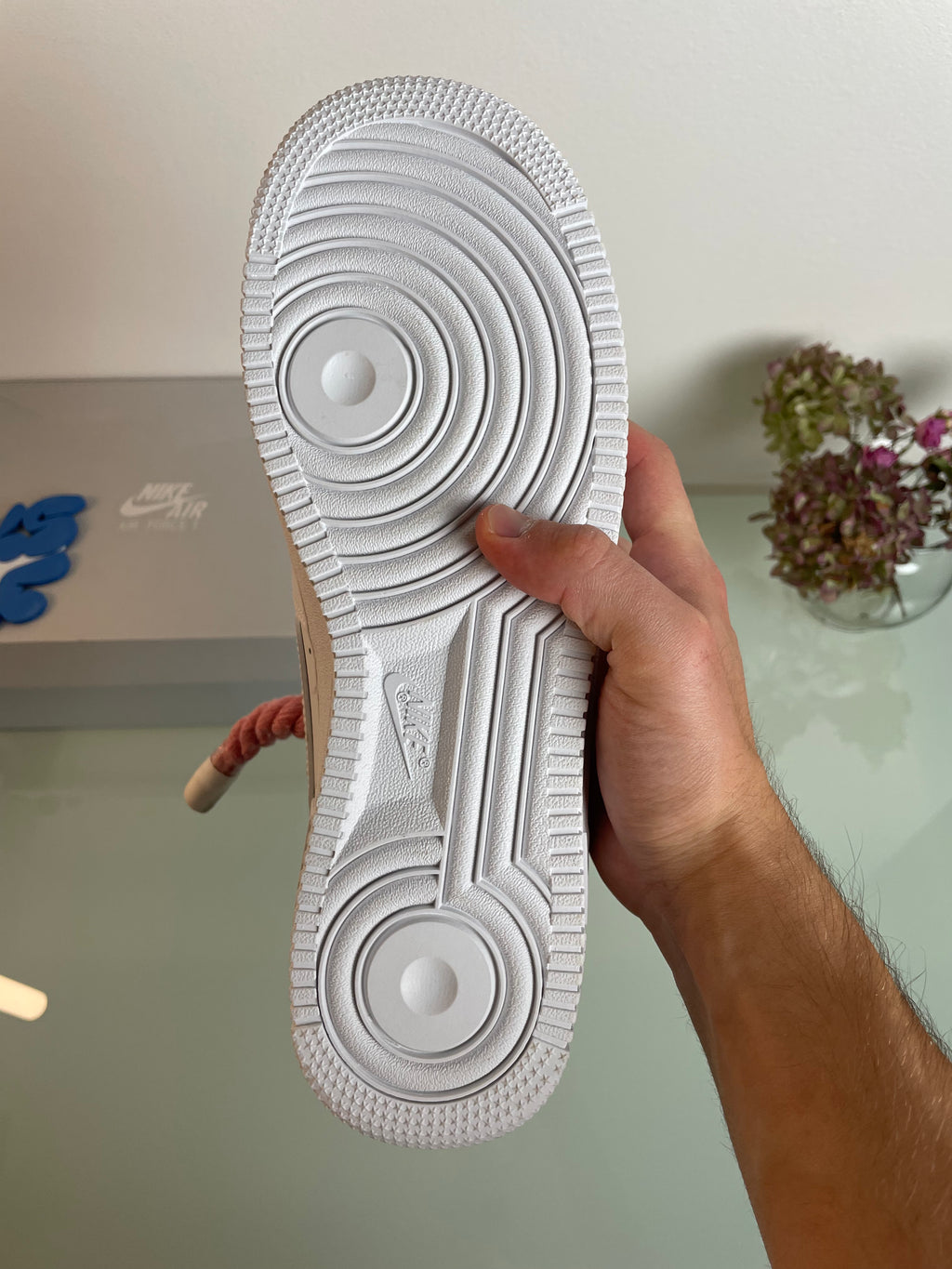 Air Force 1 s lanovými tkaničkami