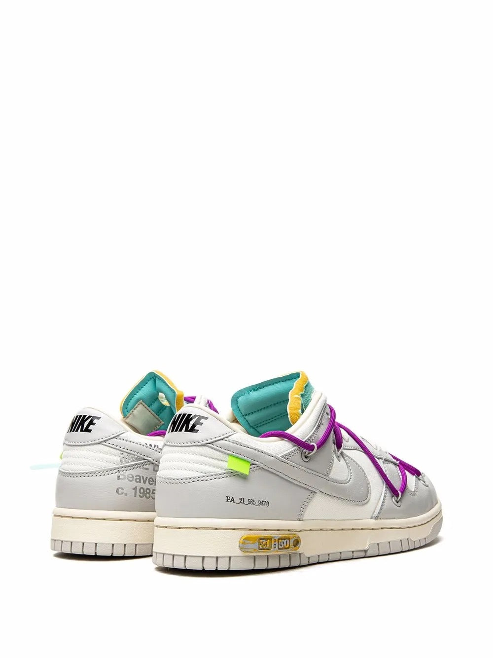 Nike Dunk Low Off White Lot 21