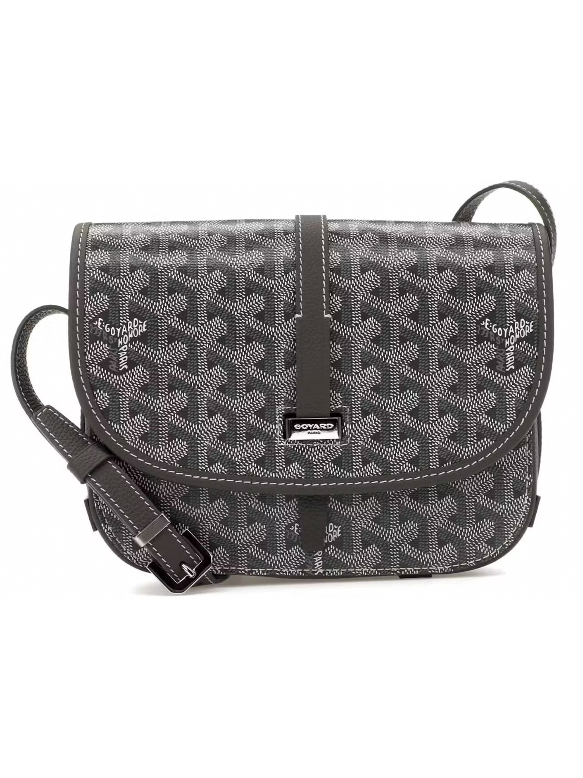 Goyard crossbody taška černá