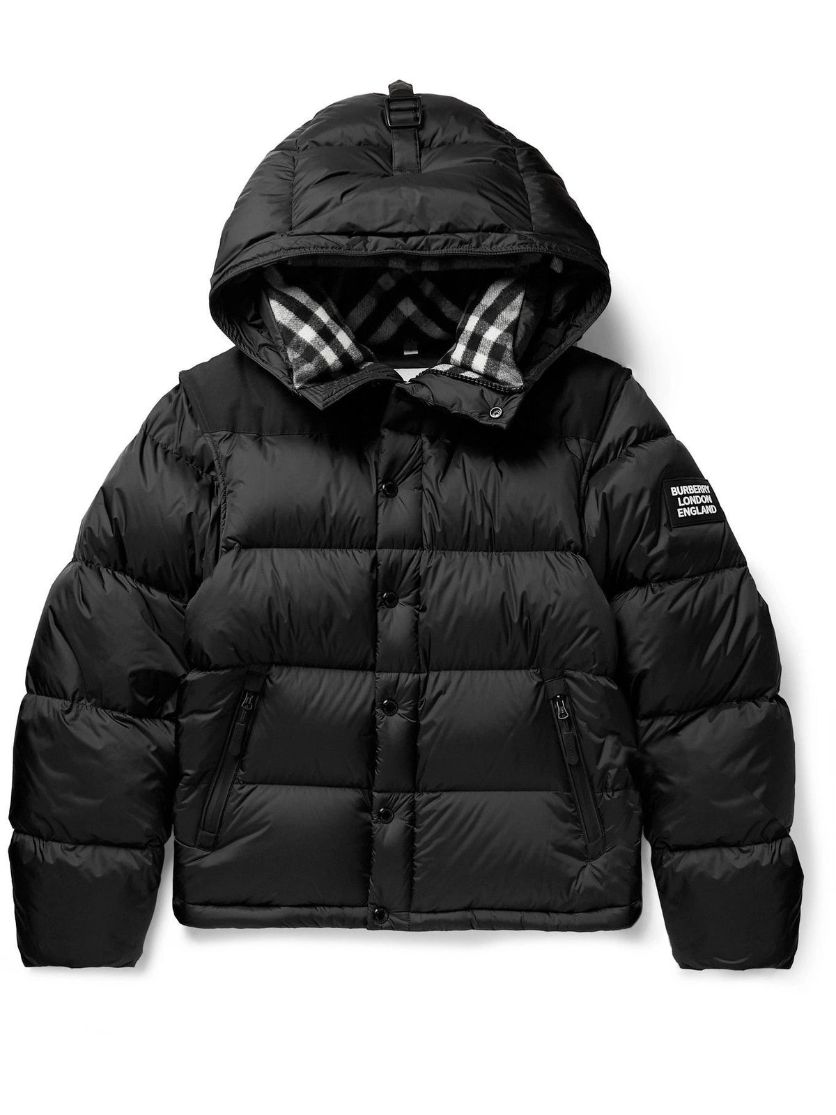 Burberry - péřová bunda černá