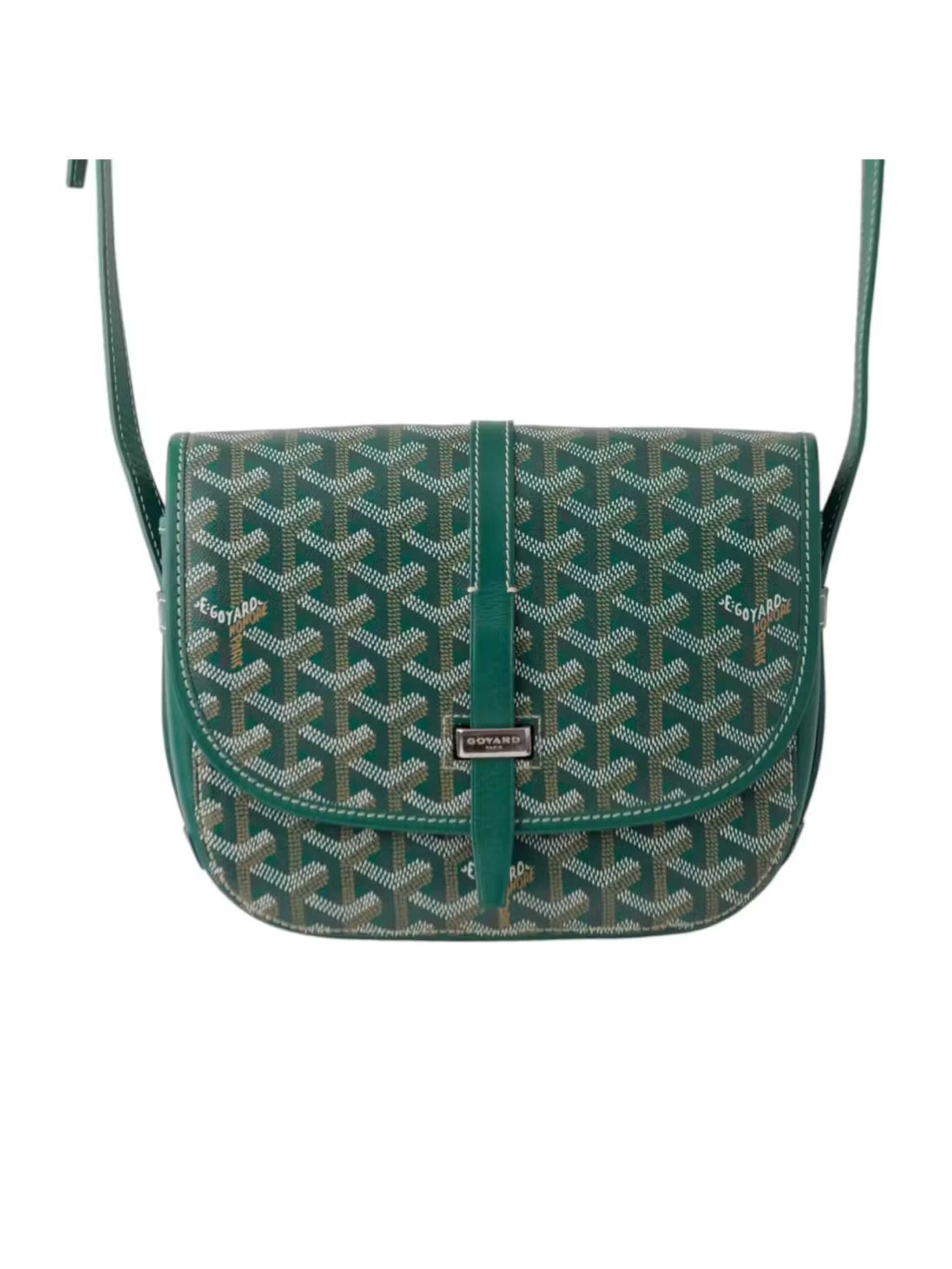 Goyard crossbody bag zelená